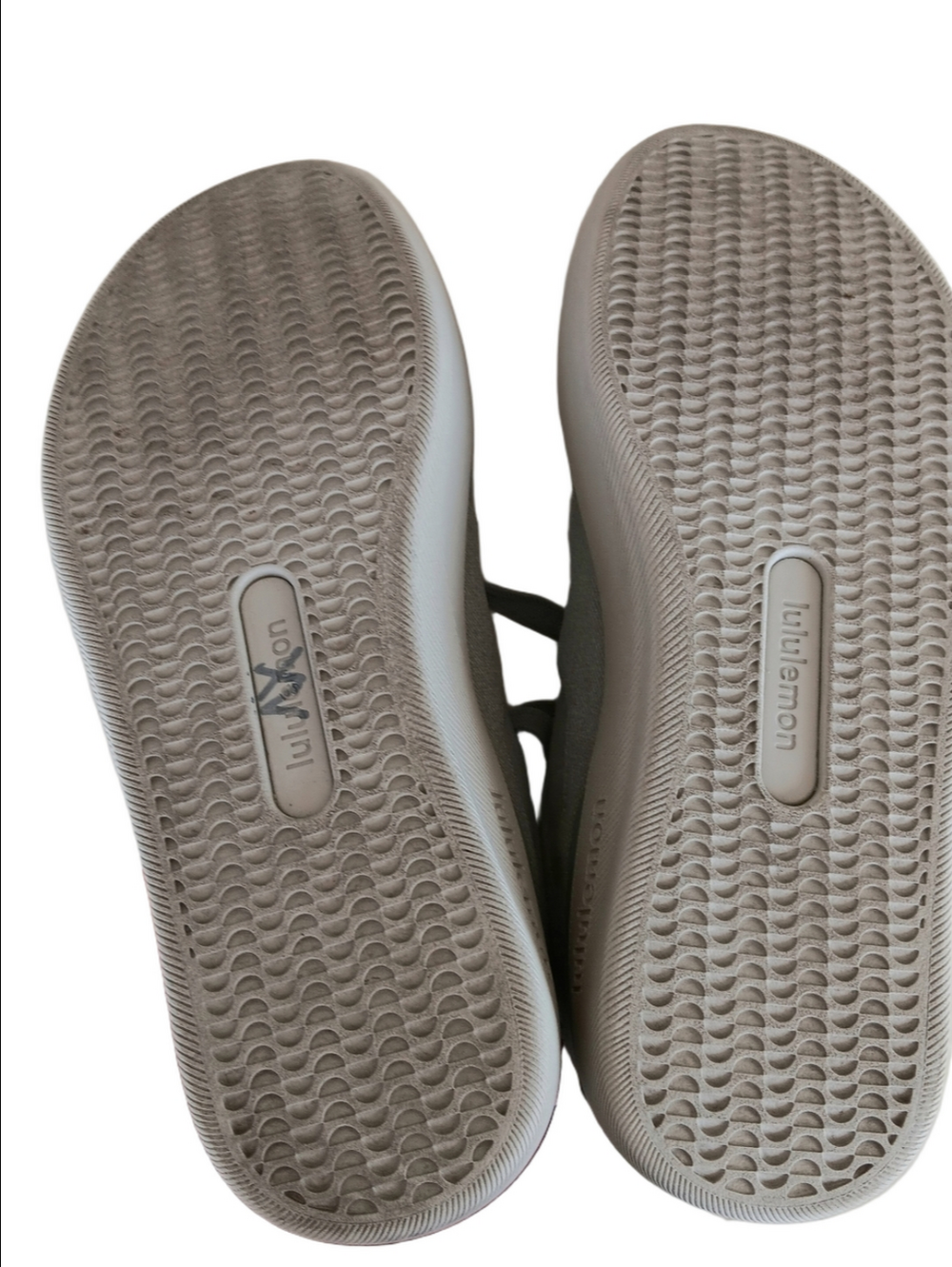 Lululemon Cityverse Sage Green Canvas Casual Low-Top Sneakers Lace-up Cushioned - Picture 9 of 9